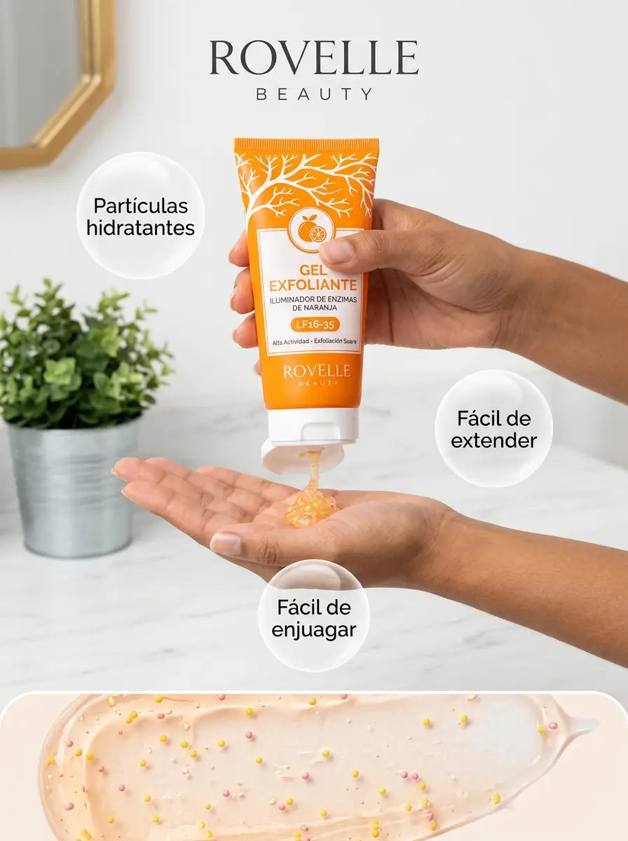 Gel Exfoliante con Enzimas Citricas