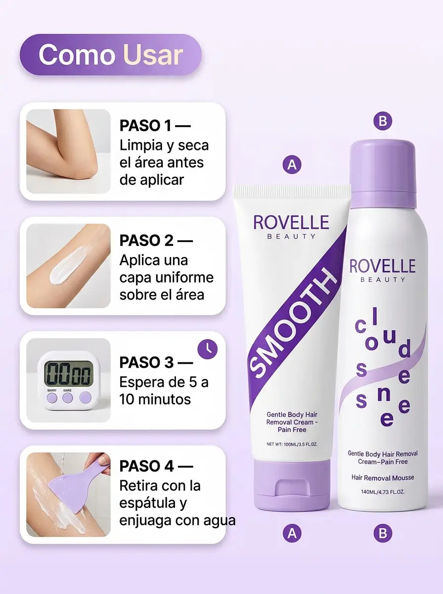 Kit de Depilacion Suave