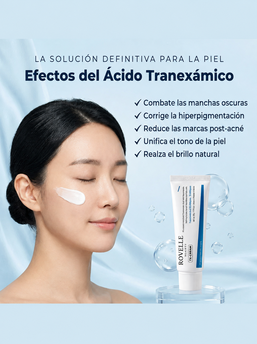 Crema Unificante con Acido Tranexamico